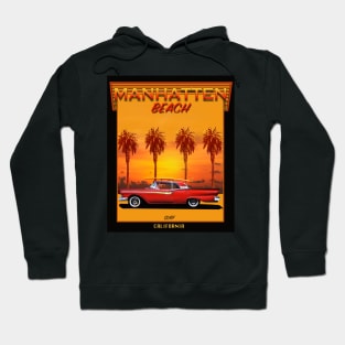 Manhatten Beach Surf California Hoodie